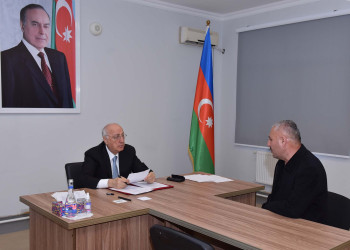 Zakir Fərəcov sakinlərlə görüşdü