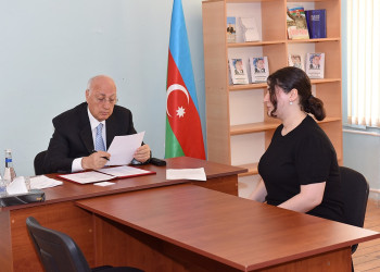 Sumqayıt şəhərində növbəti səyyar qəbul təşkil olundu