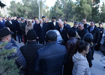 Sumqayıtda 20 Yanvar faciəsinin 35-ci ildönümü ilə əlaqədar anım mərasimi keçirilib