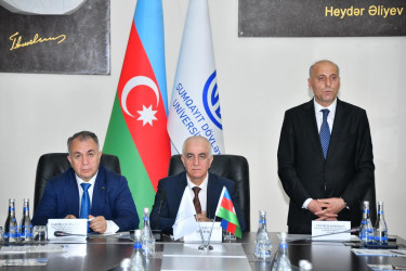Sumqayıt Dövlət Universitetində 28 May – Müstəqillik Gününə həsr olunmuş elmi-praktik seminar keçirilib