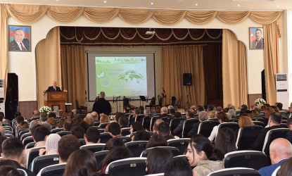 Sumqayıt Dövlət Universitetində “Yaşıl dünya naminə həmrəylik” forumu və “Yaşıl iş yerləri” sərgisi təşkil edilib