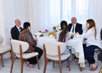 Sumqayıtda şəhid ailələri daim diqqət və qayğı ilə əhatə olunur