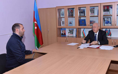Zakir Fərəcov növbəti qəbul keçirdi