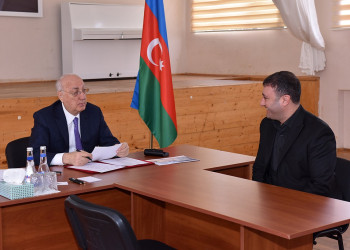 Zakir Fərəcov növbəti səyyar qəbul keçirib