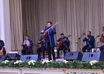Sumqayıtda Ulu Öndər Heydər Əliyevin 102-ci ildönümünə həsr olunmuş konsert keçirilib