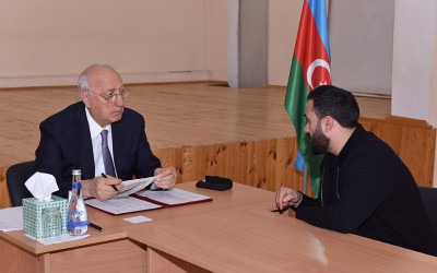 Zakir Fərəcov sakinlərin müraciətini dinlədi