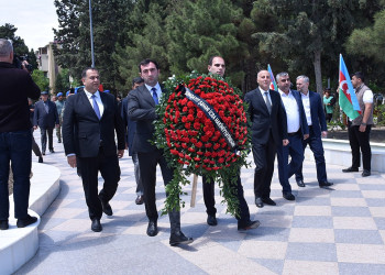 Sumqayıtda Birinci Qarabağ müharibəsinin şəhidi Yusif Məmmədov dəfn edilib