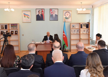 Sumqayıt şəhərində növbəti səyyar qəbul təşkil olundu