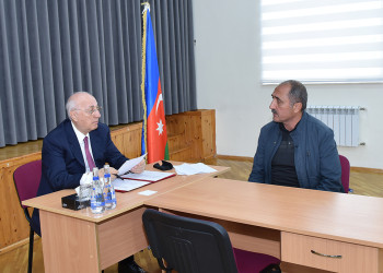 Zakir Fərəcov vətəndaşların müraciətlərini yerində dinlədi