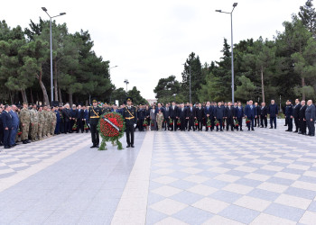 Sumqayıtda 27 Sentyabr – Anım Günü münasibətilə şəhidlərin xatirəsi yad edilib