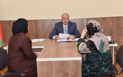Zakir Fərəcov növbəti səyyar vətəndaş qəbulu keçirib