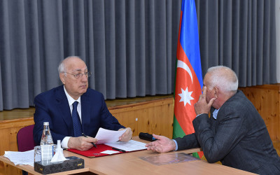 Zakir Fərəcovun növbəti səyyar görüşü keçirilib