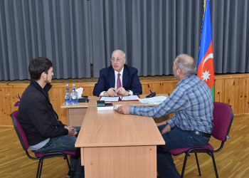 Zakir Fərəcov vətəndaşların müraciətlərini yerində dinlədi