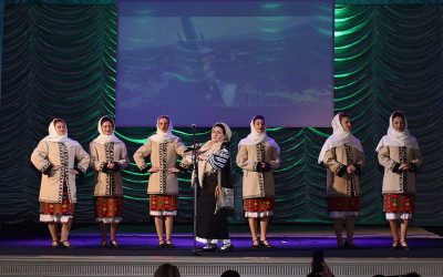Sumqayıtda Rumıniyanın Milli Günü münasibətilə möhtəşəm folklor gecəsi keçirilib