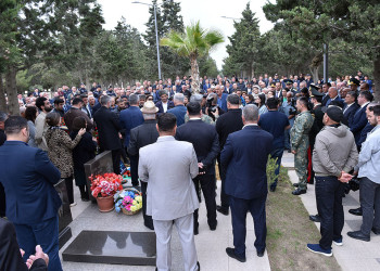 Sumqayıtda Birinci Qarabağ müharibəsinin şəhidi dəfn edilib