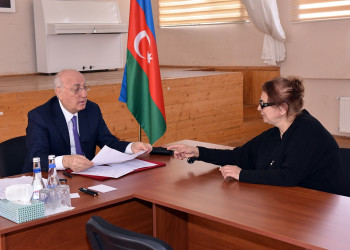 Zakir Fərəcov növbəti səyyar qəbul keçirib