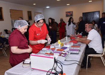 Sumqayıtda qanvermə aksiyası keçirilib