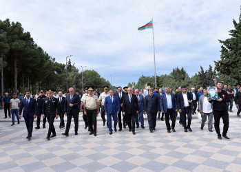 Sumqayıtda Birinci Qarabağ müharibəsinin şəhidi Səfəralı Səfərov dəfn edilib