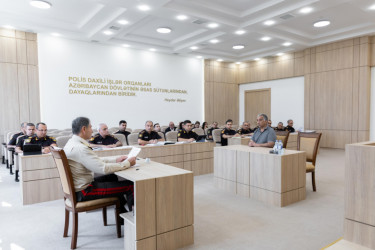 Daxili işlər naziri Sumqayıtda vətəndaş qəbulu və sıra baxışı keçirib
