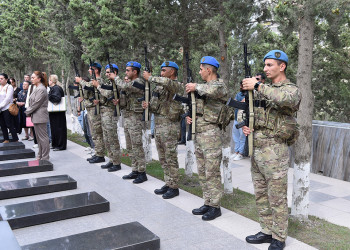 Sumqayıtda Birinci Qarabağ müharibəsinin şəhidi Səfəralı Səfərov dəfn edilib