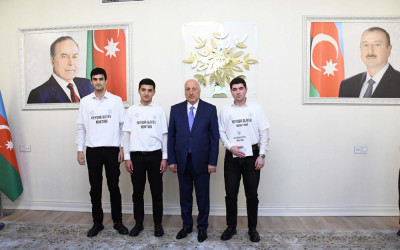 Sumqayıtda “Heydər Əliyev Məktəbi”nin növbəti məşğələsi keçirilib