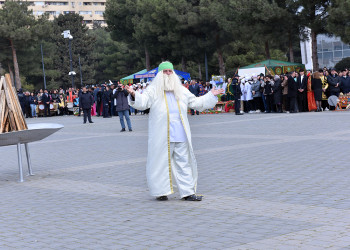 Sumqayıtda Novruz bayramı təntənəli şəkildə qeyd olunub