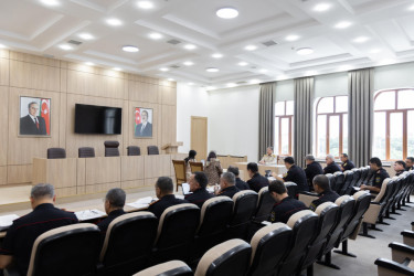 Daxili işlər naziri Sumqayıtda vətəndaş qəbulu və sıra baxışı keçirib