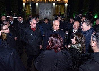 Sumqayıtın 75 illik yubileyi münasibətilə konsert proqramı təşkil olunub