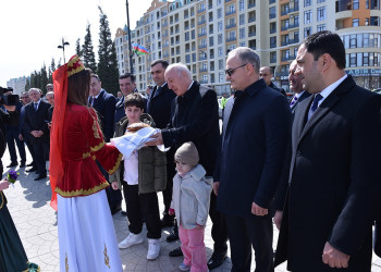 Sumqayıtda Novruz bayramı münasibətilə ümumşəhər bayram tədbiri keçirilib