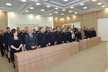 2 iyul – Polis işçilərinin peşə bayramı günü münasibəti ilə Sumqayıt şəhərində tədbir keçirilib