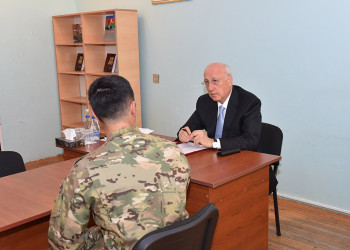 Sumqayıt şəhərində növbəti səyyar qəbul təşkil olundu