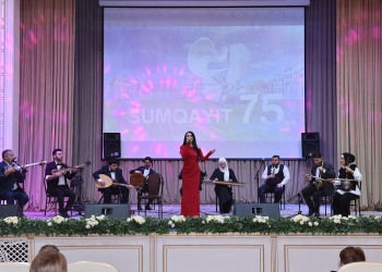 Sumqayıtın 75 illik yubleyi münasibətilə konsert keçirilib