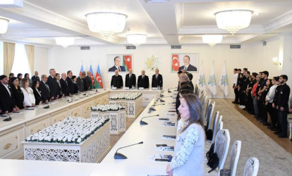 YAP Sumqayıt şəhər təşkilatının təsis olunmasının 33-cü ildönümünə həsr olunmuş tədbir keçirilib