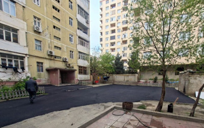 Sumqayıtda məhəllədaxili yollar asfaltlanır