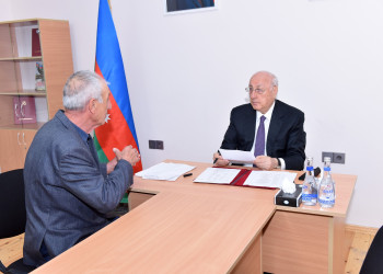 Zakir Fərəcov vətəndaş qəbulu keçirdi