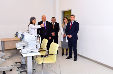 Sumqayıtda Göz Mərkəzinin açılışı olub