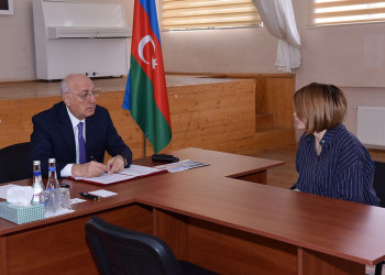 Zakir Fərəcov növbəti səyyar qəbul keçirib