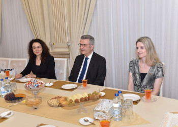 Almaniya səfiri Ralf Horlemann Sumqayıta səfər edib