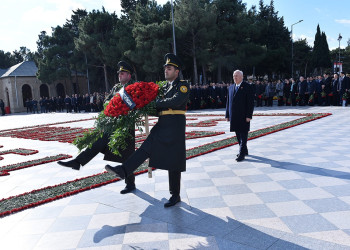 Sumqayıtda 20 Yanvar faciəsinin 35-ci ildönümü ilə əlaqədar anım mərasimi keçirilib