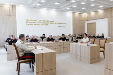 Daxili işlər naziri Sumqayıtda vətəndaş qəbulu və sıra baxışı keçirib