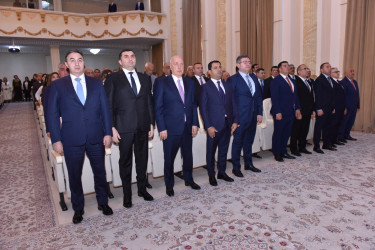 Sumqayıtda Ulu Öndər Heydər Əliyevin anadan olmasının 103-cü ildönümünə həsr olunmuş tədbir keçirilib