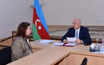 Zakir Fərəcov növbəti səyyar qəbul keçirdi