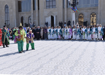 Sumqayıtda Novruz bayramı münasibətilə ümumşəhər bayram tədbiri keçirilib