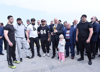 Sumqayıtda Novruz bayramı münasibətilə ümumşəhər bayram tədbiri keçirilib