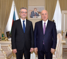 Almaniya səfiri Ralf Horlemann Sumqayıta səfər edib