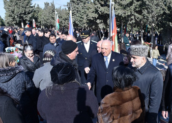 Sumqayıtda 20 Yanvar faciəsinin 35-ci ildönümü ilə əlaqədar anım mərasimi keçirilib