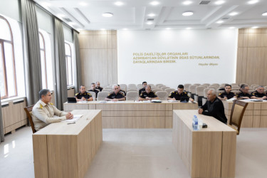 Daxili işlər naziri Sumqayıtda vətəndaş qəbulu və sıra baxışı keçirib