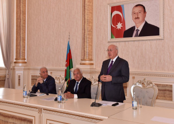 Sumqayıt şəhərində Ağsaqqallar Şurasının hesabat konfransı keçirilib