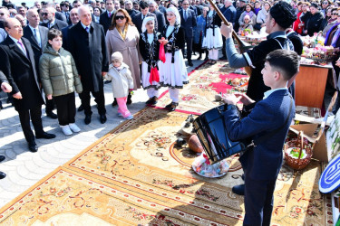 Sumqayıtda Novruz bayramı münasibətilə ümumşəhər bayram tədbiri keçirilib
