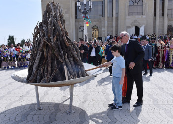 Sumqayıtda Novruz bayramı münasibətilə möhtəşəm tədbir keçirildi